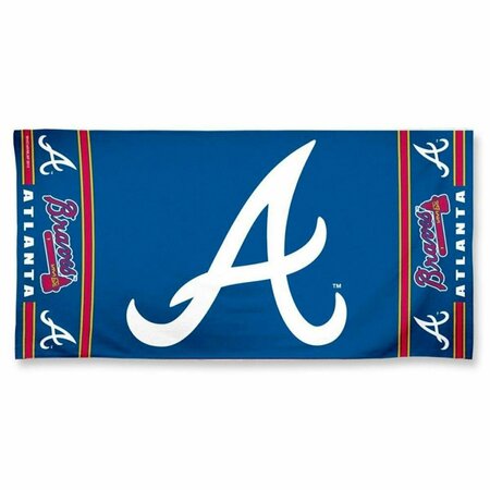 MCARTHUR TOWELS & SPORTS Atlanta Braves Towel 30x60 Beach Style 9960618768